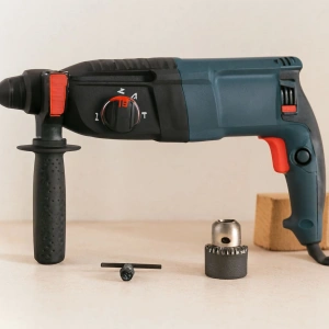Hubrendy Tedarik 1500W 26mm Elektrikli Darbeli Matkap - Çantalı