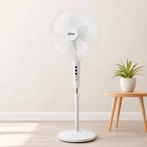 Hubrendy Tedarik 16 5 Pervaneli Ayaklı Vantilatör - Sessiz, 140 cm, 3 Kademe
