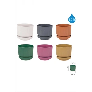 Hubrendy Tedarik 1No Saksı 1.7Lt 1 Adet Royaleks-S281