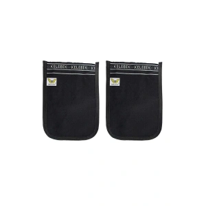 Hubrendy Tedarik 2 Adet Osmanlı Kalın Siyah Banyo Hamam Kesesi 25x17 Cm