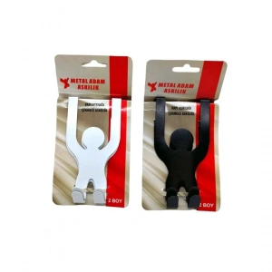 Hubrendy Tedarik 2li Metal Adam Askılık