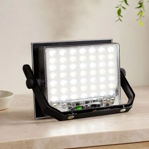 Hubrendy Tedarik 200W Güneş Enerjili LED Projektör - Kamp & Dış Mekan