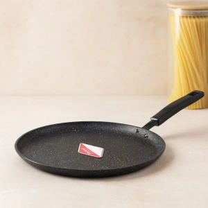 Hubrendy Tedarik 30 cm Döküm Krep Tava