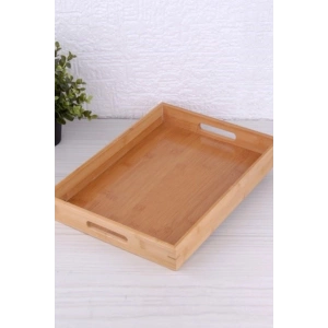 Hubrendy Tedarik 40*30 Bambu Tepsi Royaleks-TPS4030