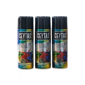 Hubrendy Tedarik 400 ml Siyah Sprey Boya