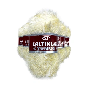 Hubrendy Tedarik 5 Adet Yumoş Sakallı El Örgü Ipi Yünü 65