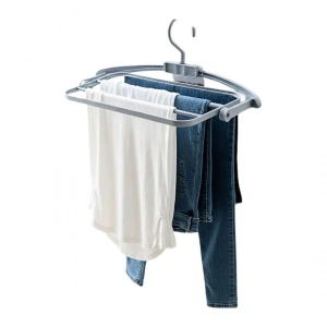 Hubrendy Tedarik 5 Katlı Pantolon ve Elbise Askısı