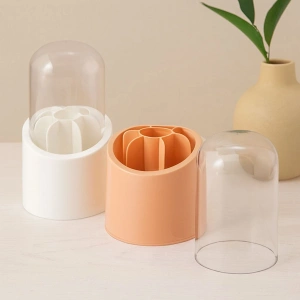 Hubrendy Tedarik 7 Bölmeli Kapsül Organizer (Plastik Hazne, Mika Kapak)