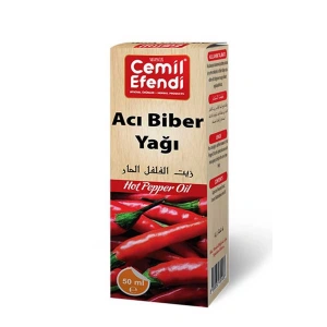 Hubrendy Tedarik Acı Biber Yağı 50 Ml.
