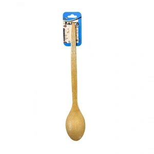 Hubrendy Tedarik Ahşap 32 cm Vernikli Kaşık