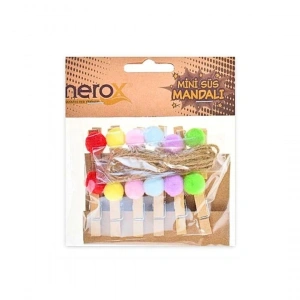 Hubrendy Tedarik Ahşap Mini Mandal