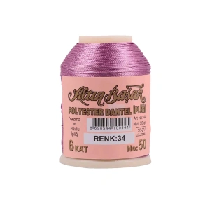 Hubrendy Tedarik Altınbaşak Oya ve Dantel İpi 20 gr - Royaleks - No: 034