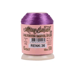 Hubrendy Tedarik Altınbaşak Oya ve Dantel İpi 20 gr - Royaleks - No: 036