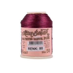 Hubrendy Tedarik Altınbaşak Oya ve Dantel İpi 20 gr - Royaleks - No: 080