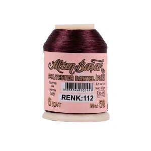 Hubrendy Tedarik Altınbaşak Oya ve Dantel İpi 20 gr - Royaleks - No: 112
