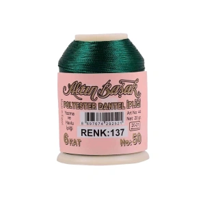 Hubrendy Tedarik Altınbaşak Oya ve Dantel İpi 20 gr - Royaleks - No: 137
