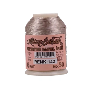Hubrendy Tedarik Altınbaşak Oya ve Dantel İpi 20 gr - Royaleks - No: 142