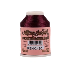 Hubrendy Tedarik Altınbaşak Oya ve Dantel İpi 20 gr - Royaleks - No: 480