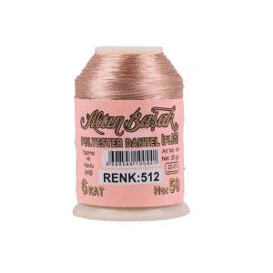 Hubrendy Tedarik Altınbaşak Oya ve Dantel İpi 20 gr - Royaleks - No: 512
