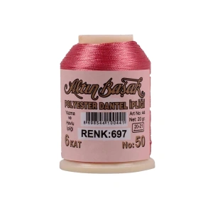 Hubrendy Tedarik Altınbaşak Oya ve Dantel İpi 20 gr - Royaleks - No: 697