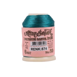 Hubrendy Tedarik Altınbaşak Oya ve Dantel İpi 20 gr - Royaleks - No: 874