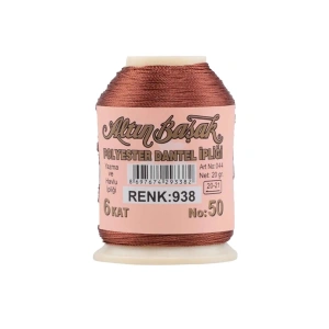 Hubrendy Tedarik Altınbaşak Oya ve Dantel İpi 20 gr - Royaleks - No: 938