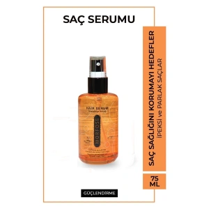 Hubrendy Tedarik Argan Saç Serumu 75 ML - Boyalı ve Röfleli Saçlar - mrfs