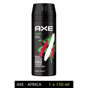 Hubrendy Tedarik Axe Africa Erkek Deodorant Sprey 150 ml
