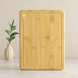 Hubrendy Tedarik Bambu Kesme Tahtası 24x34x1.8 cm