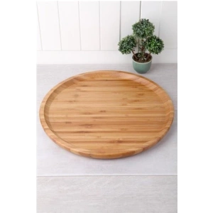 Hubrendy Tedarik Bambu Sunum Tabağı 30 cm Royaleks-YUV3030