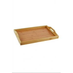 Hubrendy Tedarik Bambu Tepsi 22x33 Cm Royaleks-TPS3322