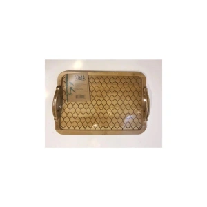 Hubrendy Tedarik Bambu Tepsi Dikdörtgen 39,2x30 Cm Royaleks-DT3930