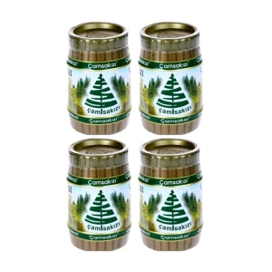 Hubrendy Tedarik Doğal Çam Sakızı Süper Ağda 240 gr x 4 adet