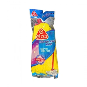 Hubrendy Tedarik Eko Mop Mavi Poşette Sarı Püskül