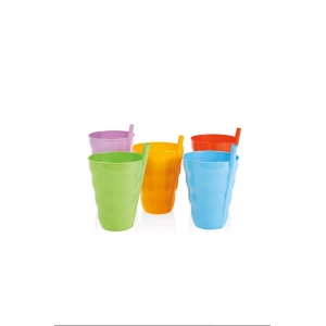 Hubrendy Tedarik Funny Pipetli Bardak 1 Adet Royaleks-BSF533