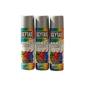 Hubrendy Tedarik Gri Sprey Boya 200 ml