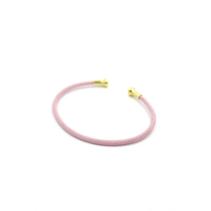 Hubrendy Tedarik Hasır Pndr Bileklik - Pembe