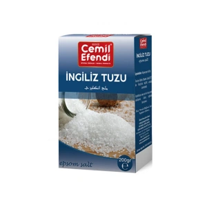 Hubrendy Tedarik İngiliz Tuzu 200 Gr. mudanis
