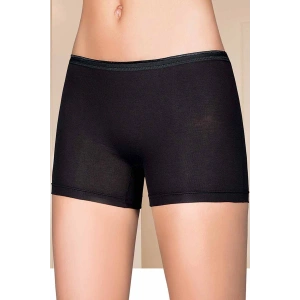 Hubrendy Tedarik Likralı Kadın Boxer Siyah 2101B