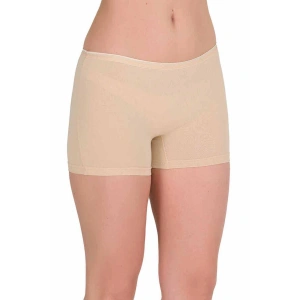 Hubrendy Tedarik Likralı Kadın Boxer Ten 2101B