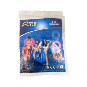 Hubrendy Tedarik Neon Renkli Simit 71 cm
