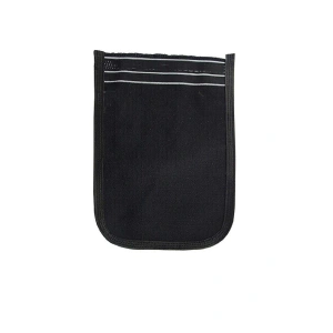 Hubrendy Tedarik Osmanlı Kalın Siyah Banyo Hamam Kesesi 25x17 Cm