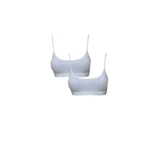 Hubrendy Tedarik Pedli İp Askılı Beyaz Büstiyer 2 adet