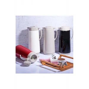 Hubrendy Tedarik Plastik Renkli Termos 1 Litre Karışık Renk