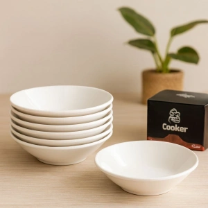 Hubrendy Tedarik Porselen Çay Tabağı 6lı Set