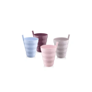 Hubrendy Tedarik Poşetli Pipetli 3lü Bardak Ur 3181
