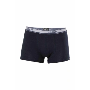 Hubrendy Tedarik Relax Pamuklu Esnek Erkek Boxer Lacivert - 1268A