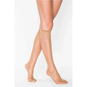Hubrendy Tedarik Süper Ince 15 den Mat Pantolon Çorabı Bronz