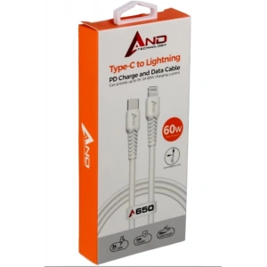 Hubrendy Tedarik Type C Şarj Kablosu 60W İphone Kablosu mudanis-And-650