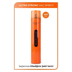 Hubrendy Tedarik Ultra Strong Saç Spreyi 400 ML - mrfs